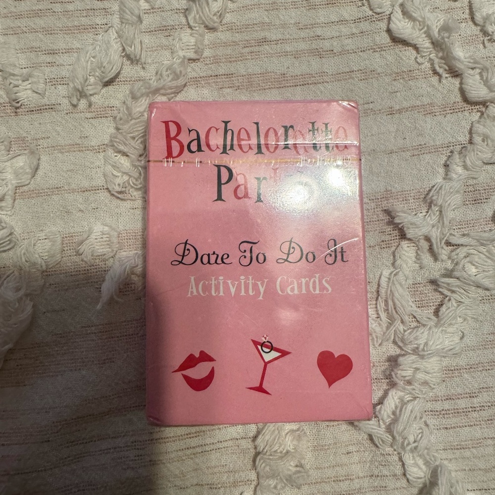 Bachlorette Party Activity Cards